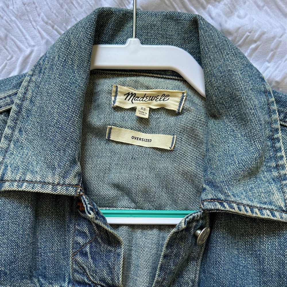 Madewell Classic Blue Jean Jacket - Picture 4 of 7